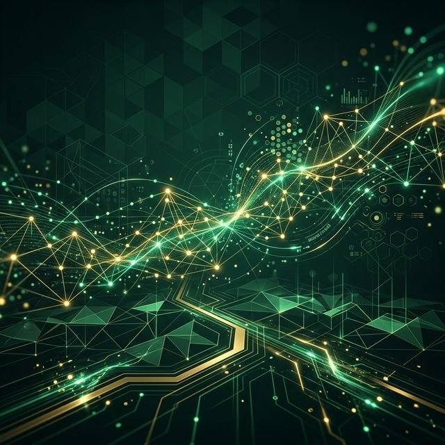 Digital abstract background